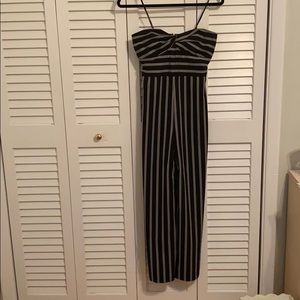 Veronica beard strapless jumpsuit